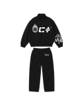 Built From Mud Tracksuit — Coal · front