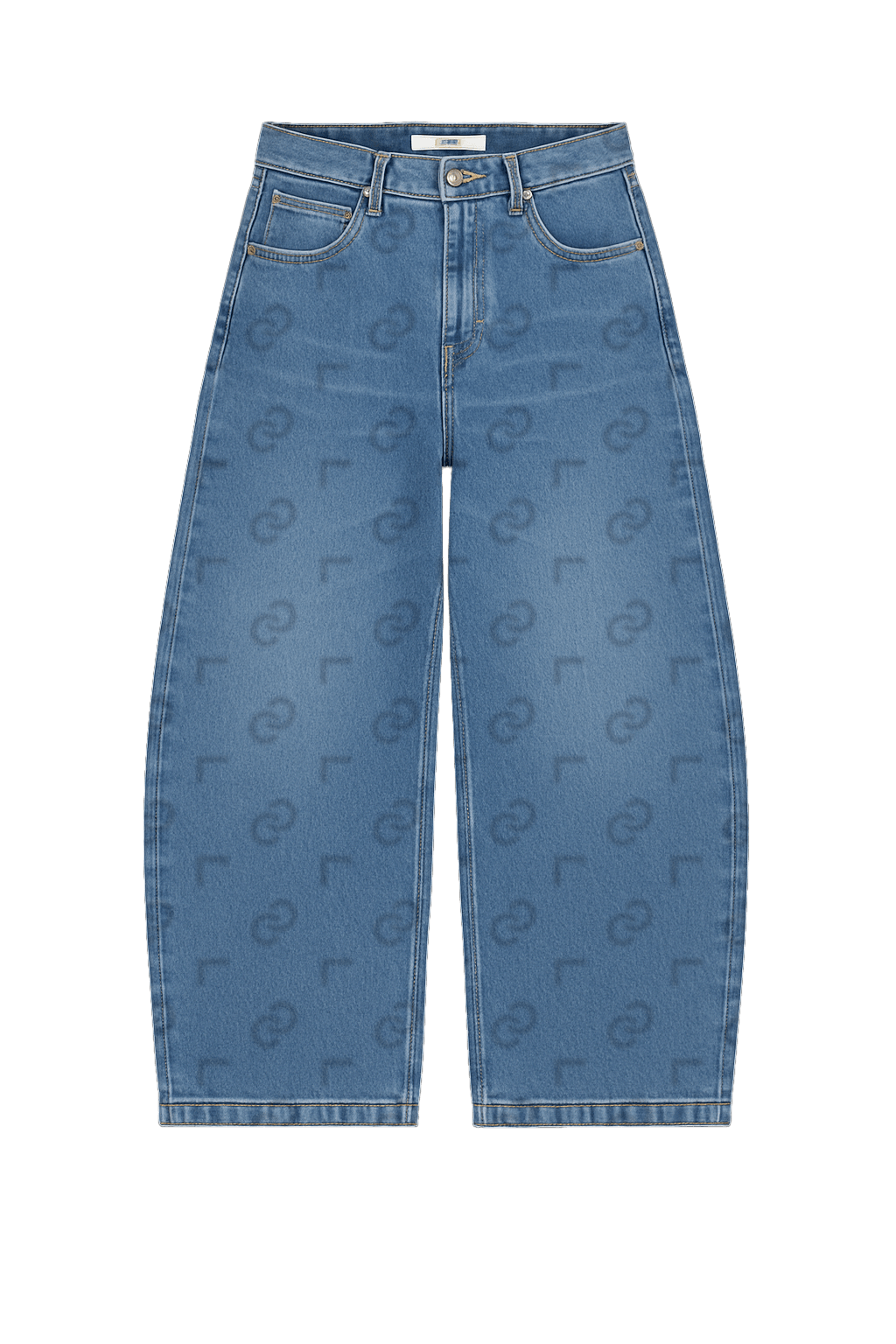 Type-Z Wide Denim — Indigo Wash · front