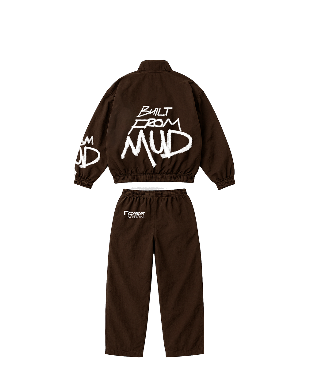 Built From Mud Tracksuit — Earth · back