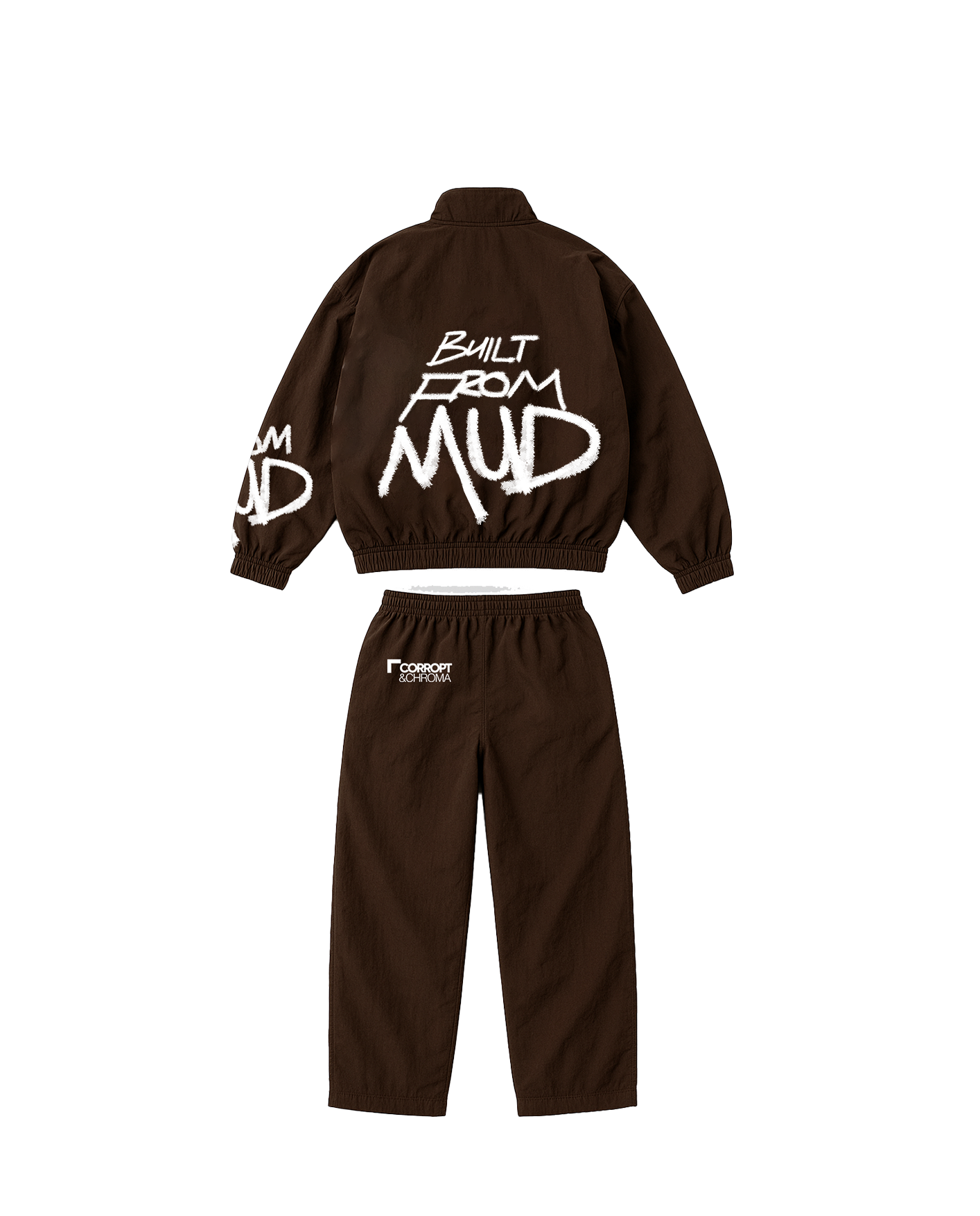 Built From Mud Tracksuit — Earth · back