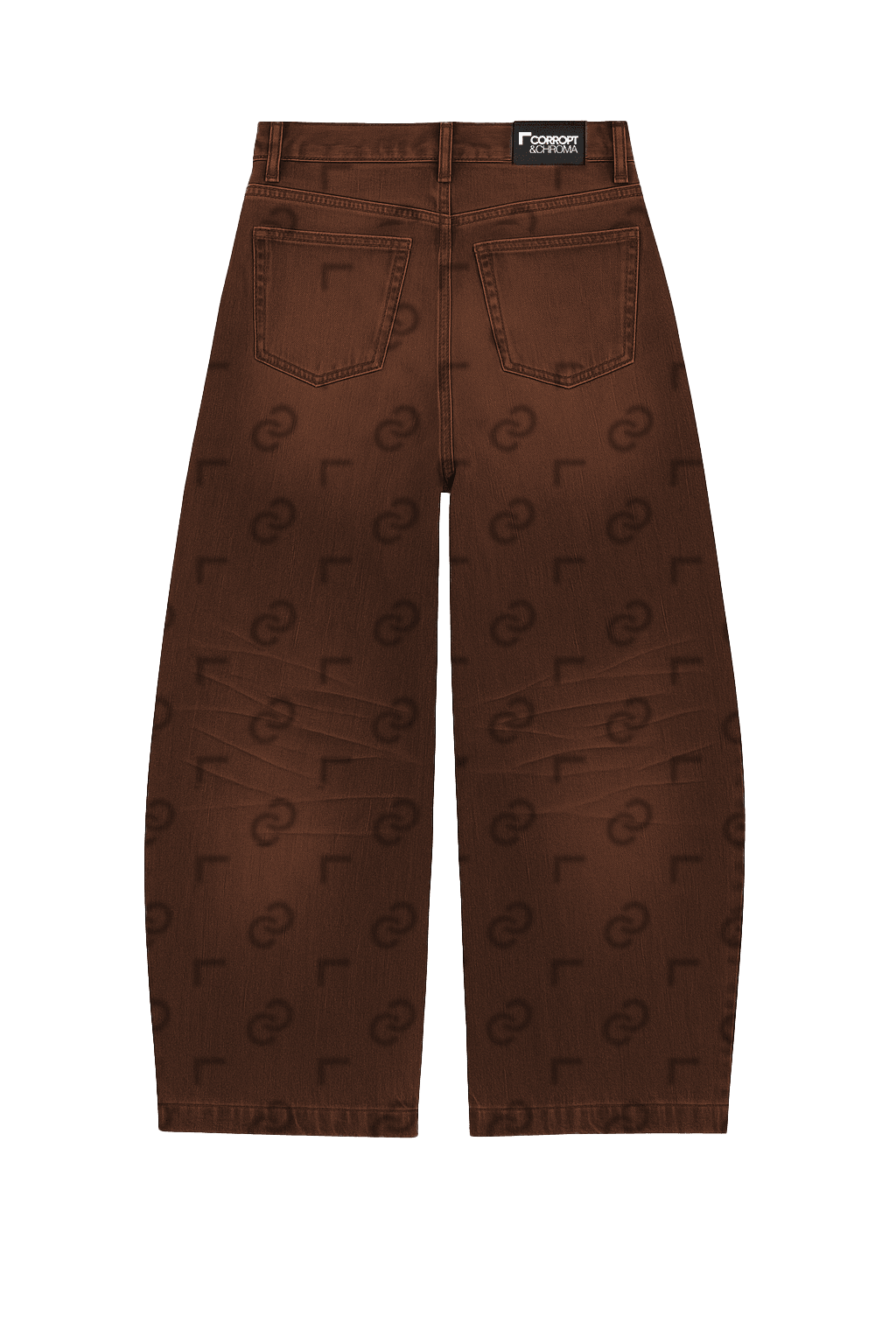 Type-Z Wide Denim — Earth · back