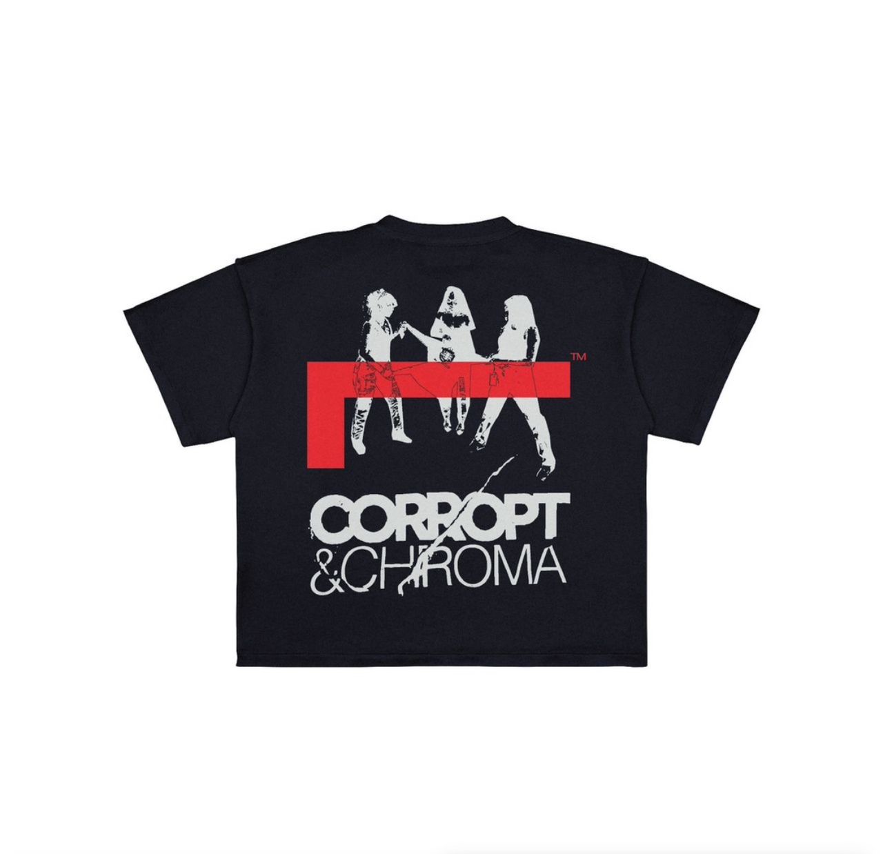 Fight For It Tee — Coal, back