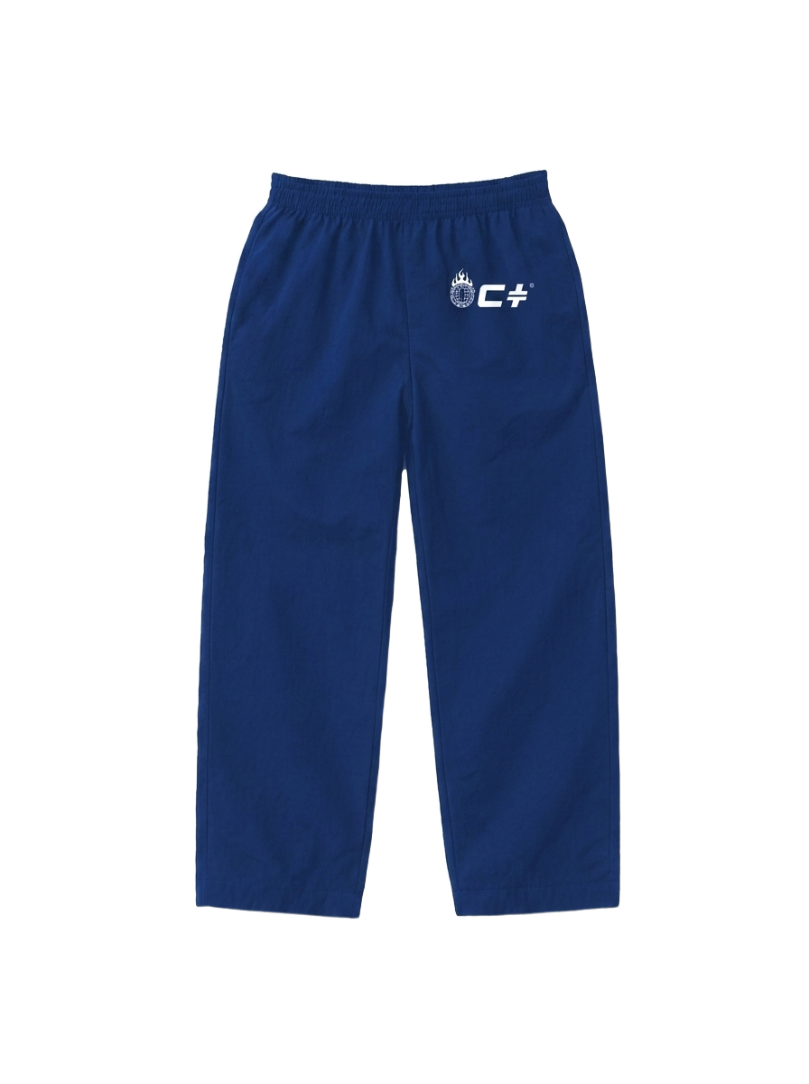 Built From Mud Track Pants — Royal Ink · front