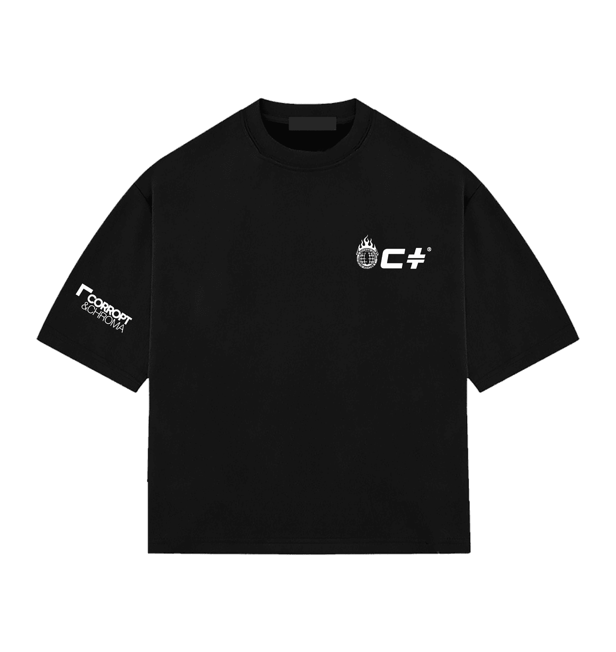 The Original Os Tee — Coal · front