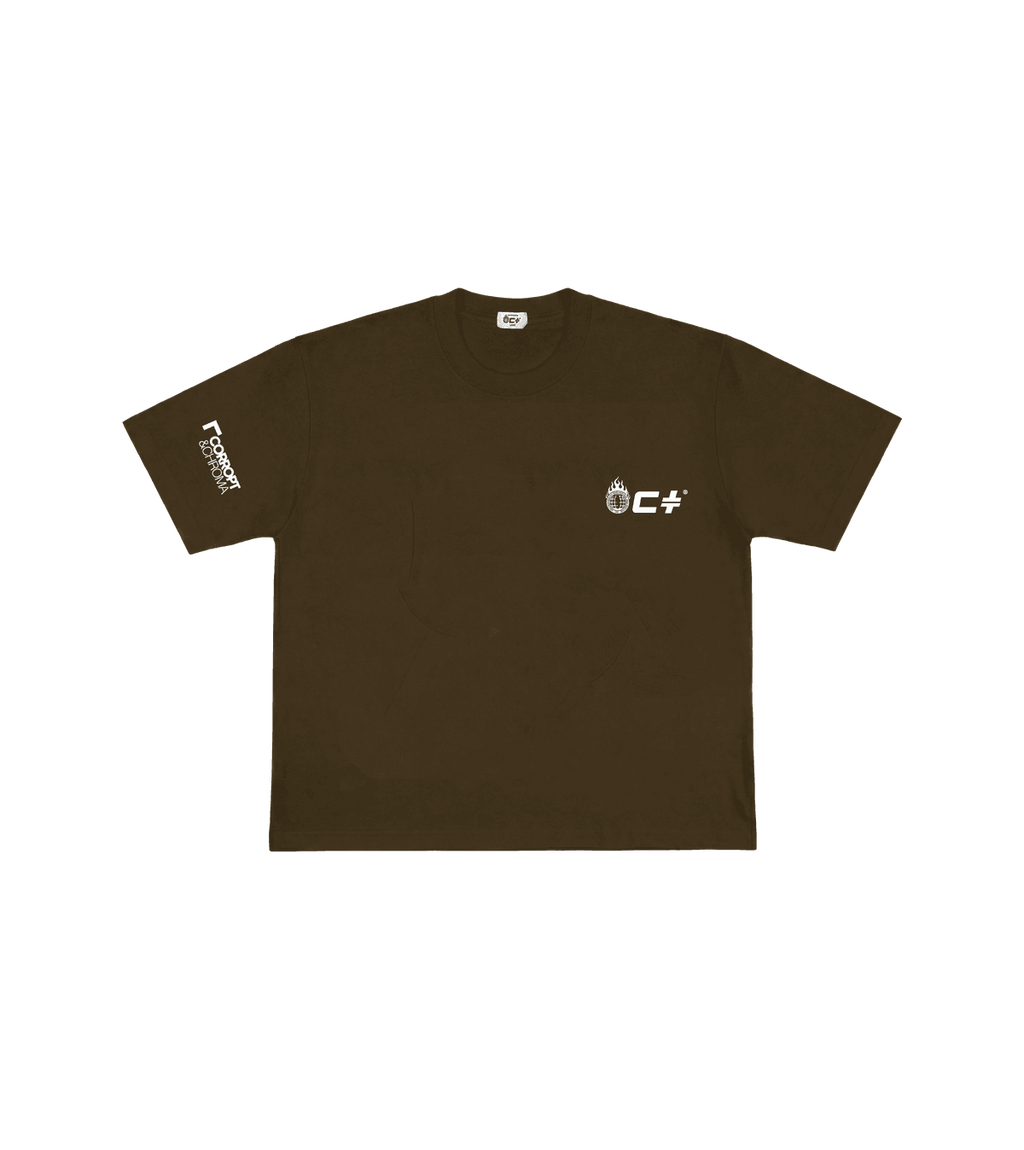 The Original Os Tee — Olive · front