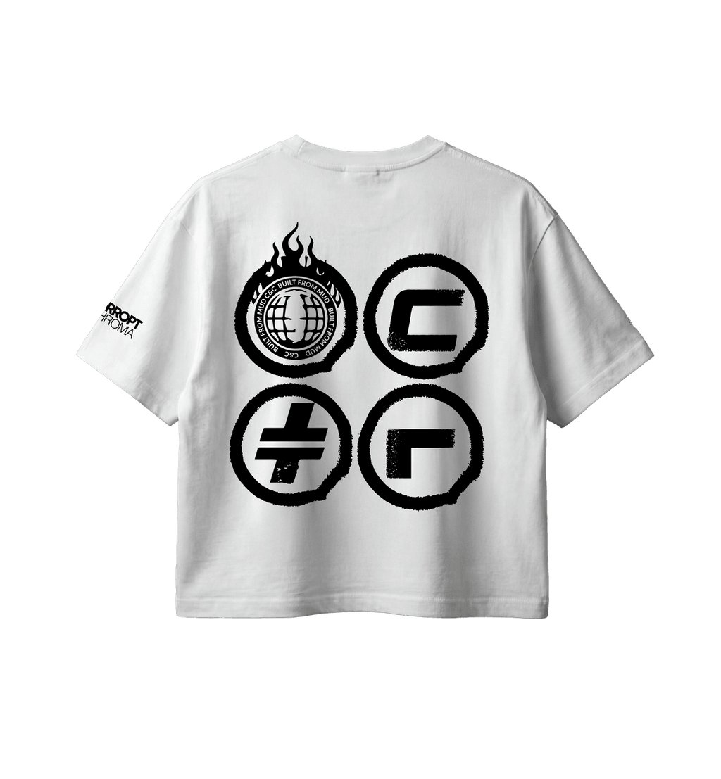 The Original Os Tee — Bone · back