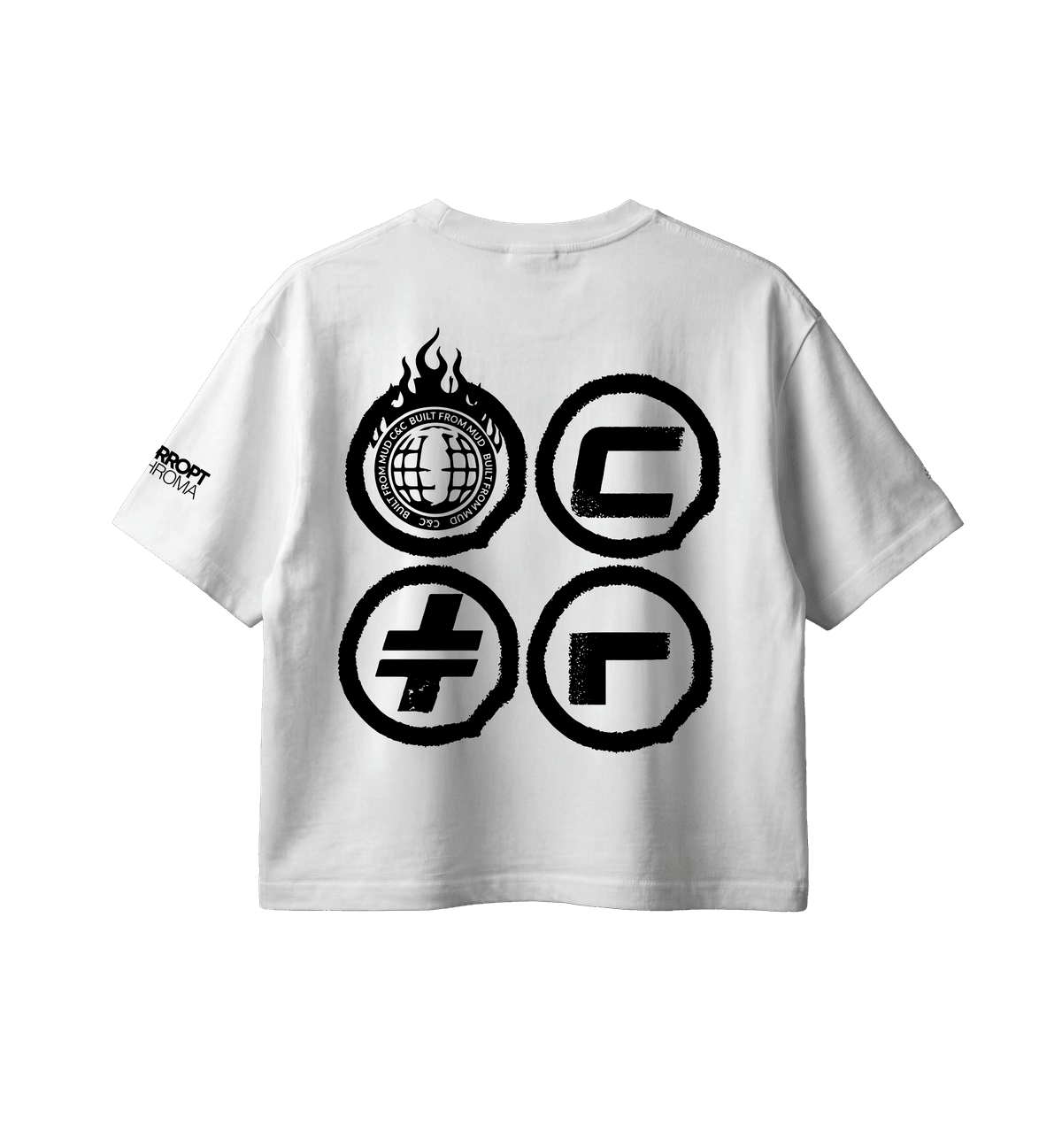 The Original Os Tee — Bone · back