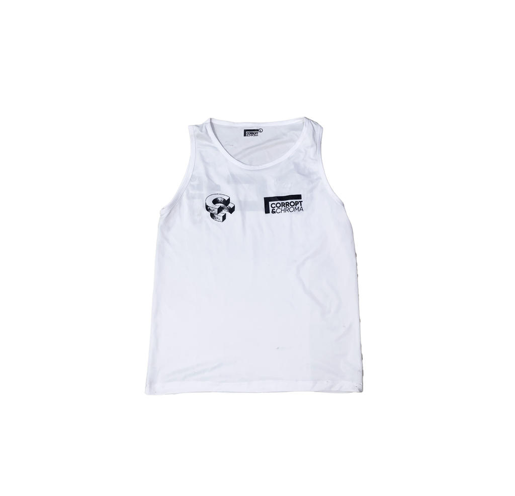 Studio Vest — Bone, front