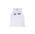 Studio Vest — Bone, front