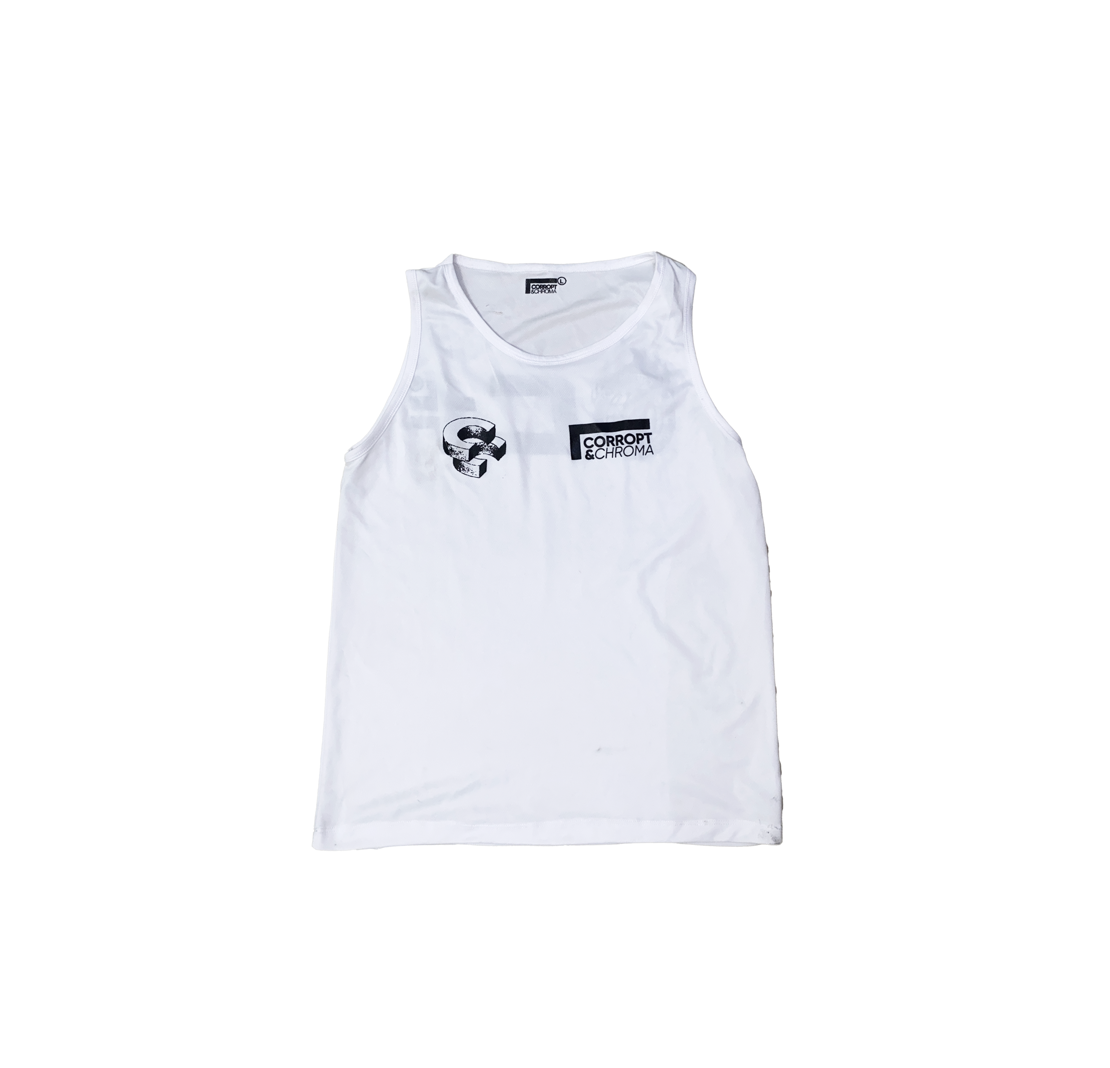 Studio Vest — Bone, front